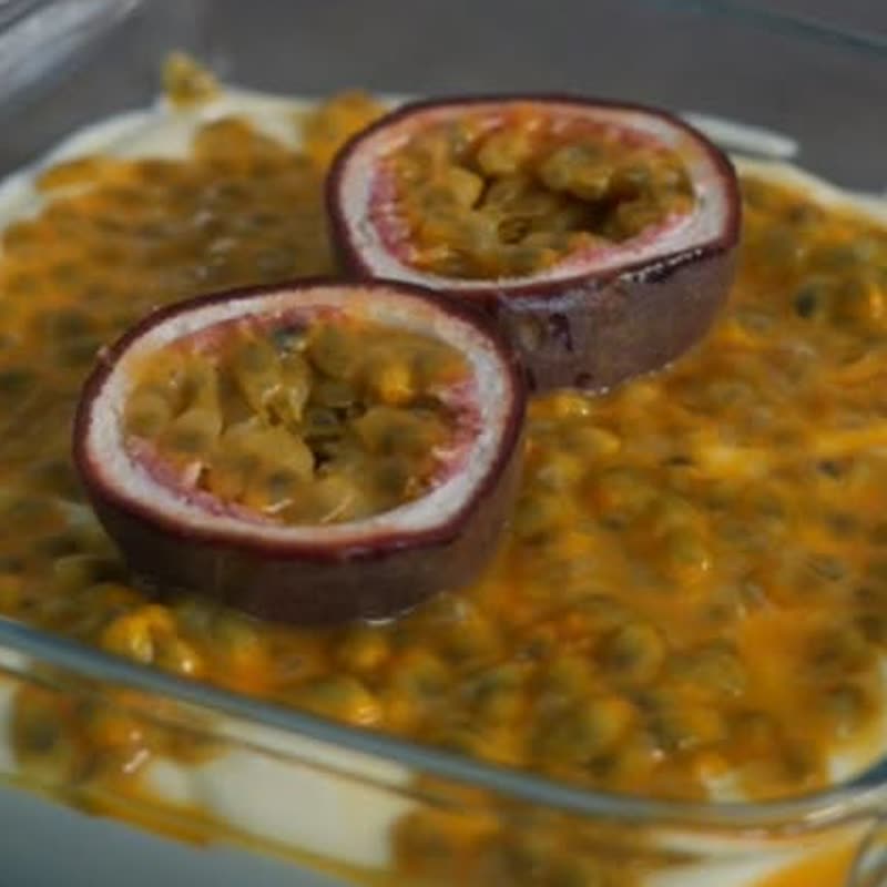 Sarahs Maracuja-Tiramisu in der Glasform